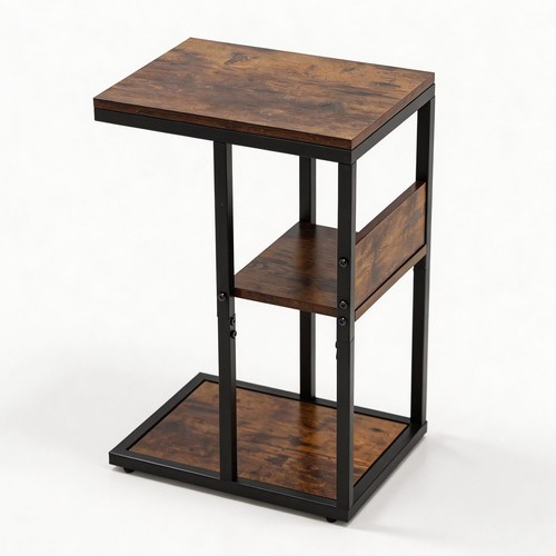3tier brown metal - brown,